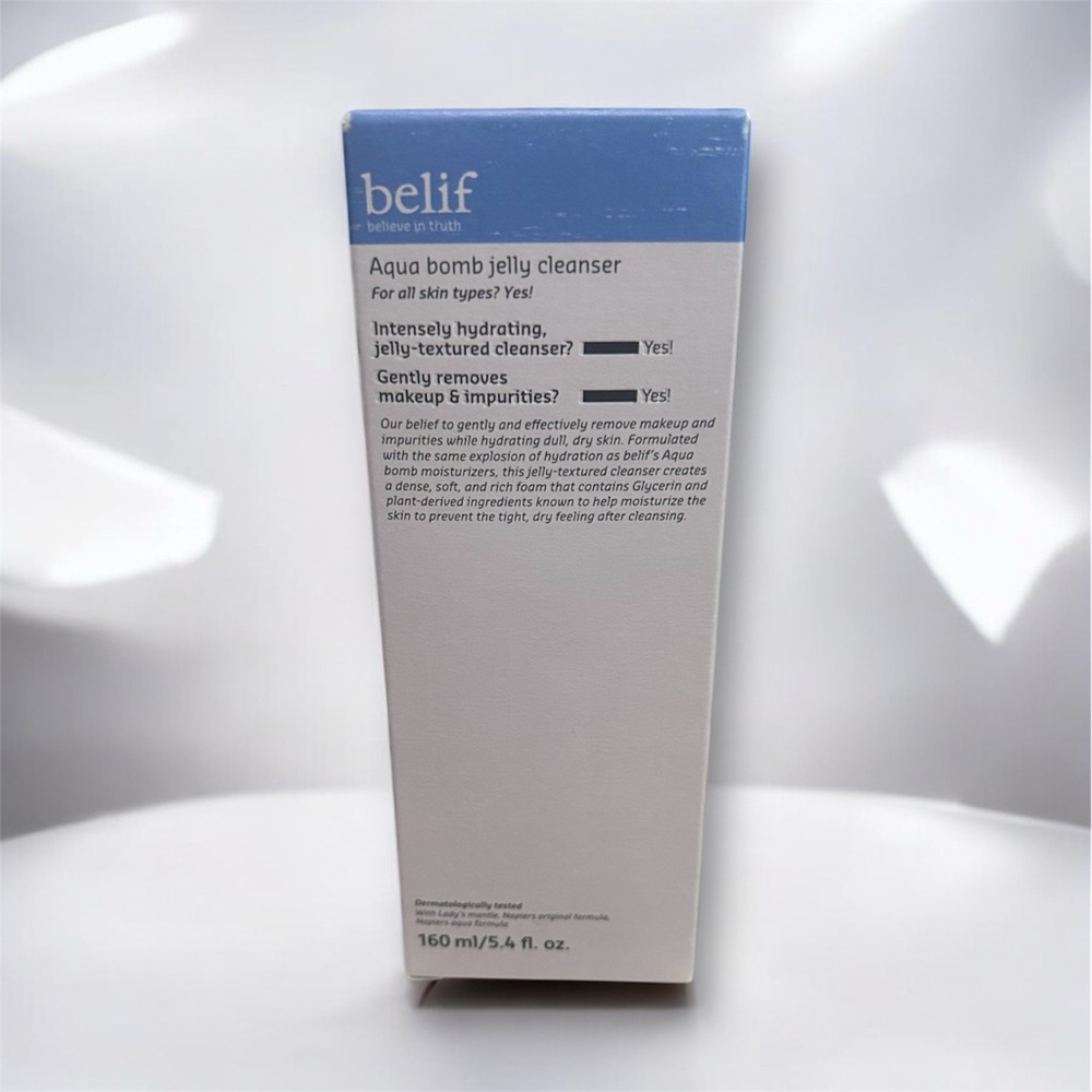 Belif aqua bomb gel cleanser Large size 
5.4 fl oz